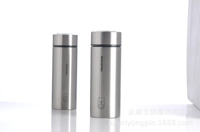 【450ml本色中号直杯】价格,厂家,图片,保温杯、保温桶,永康市陆福日用品厂-